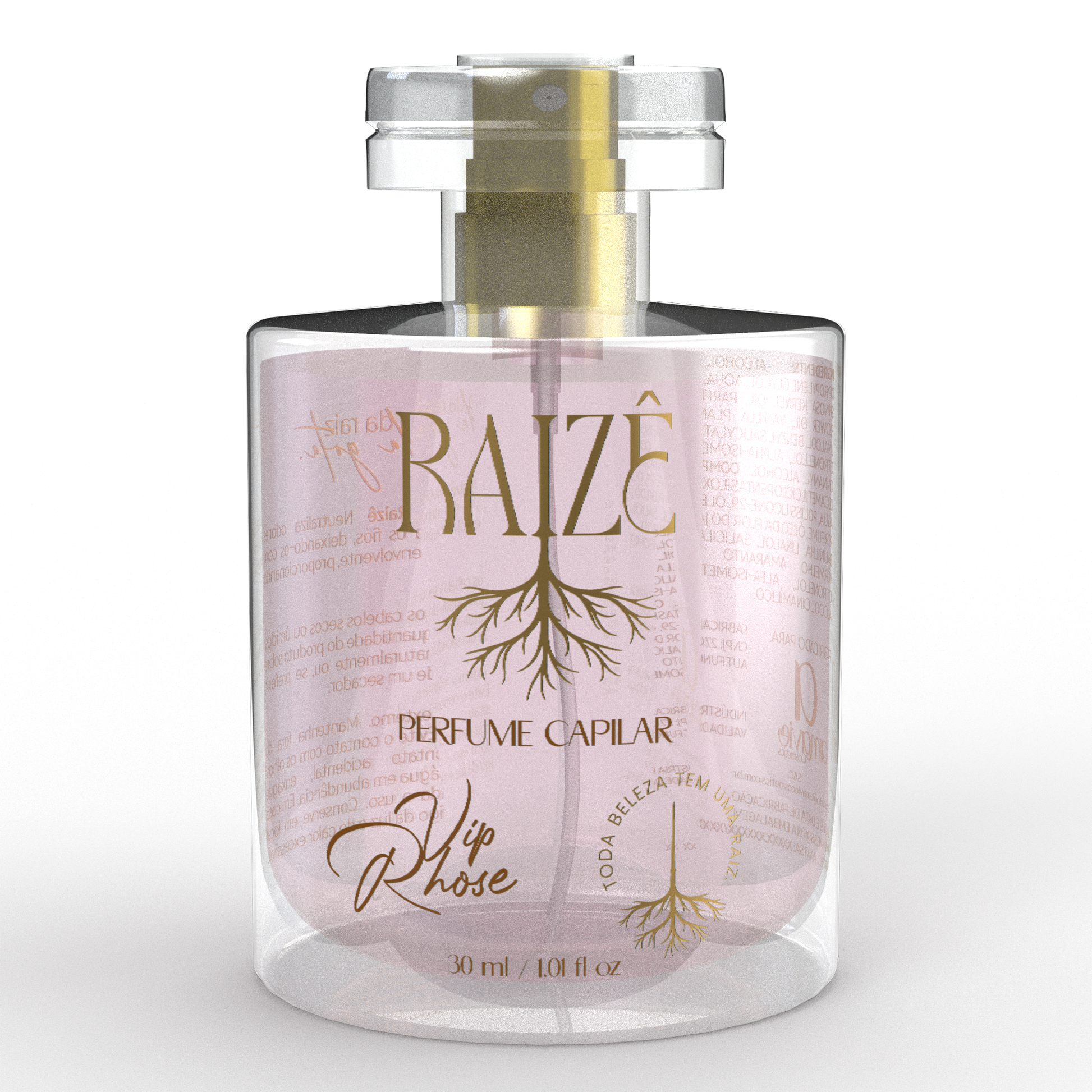 PERFUME CAPILAR 212 VIP RHOSE 30ML